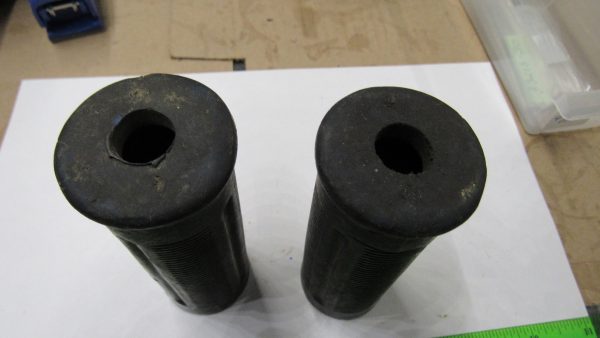 **USED**Harley Panhead, Flathead Beck Grips.. *Original* Blue - Image 8
