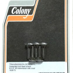 Harley 45 Flathead Solo and Servi-car Transmission Side Cover Screws**Parkerized** 1929-73 P/N 2278