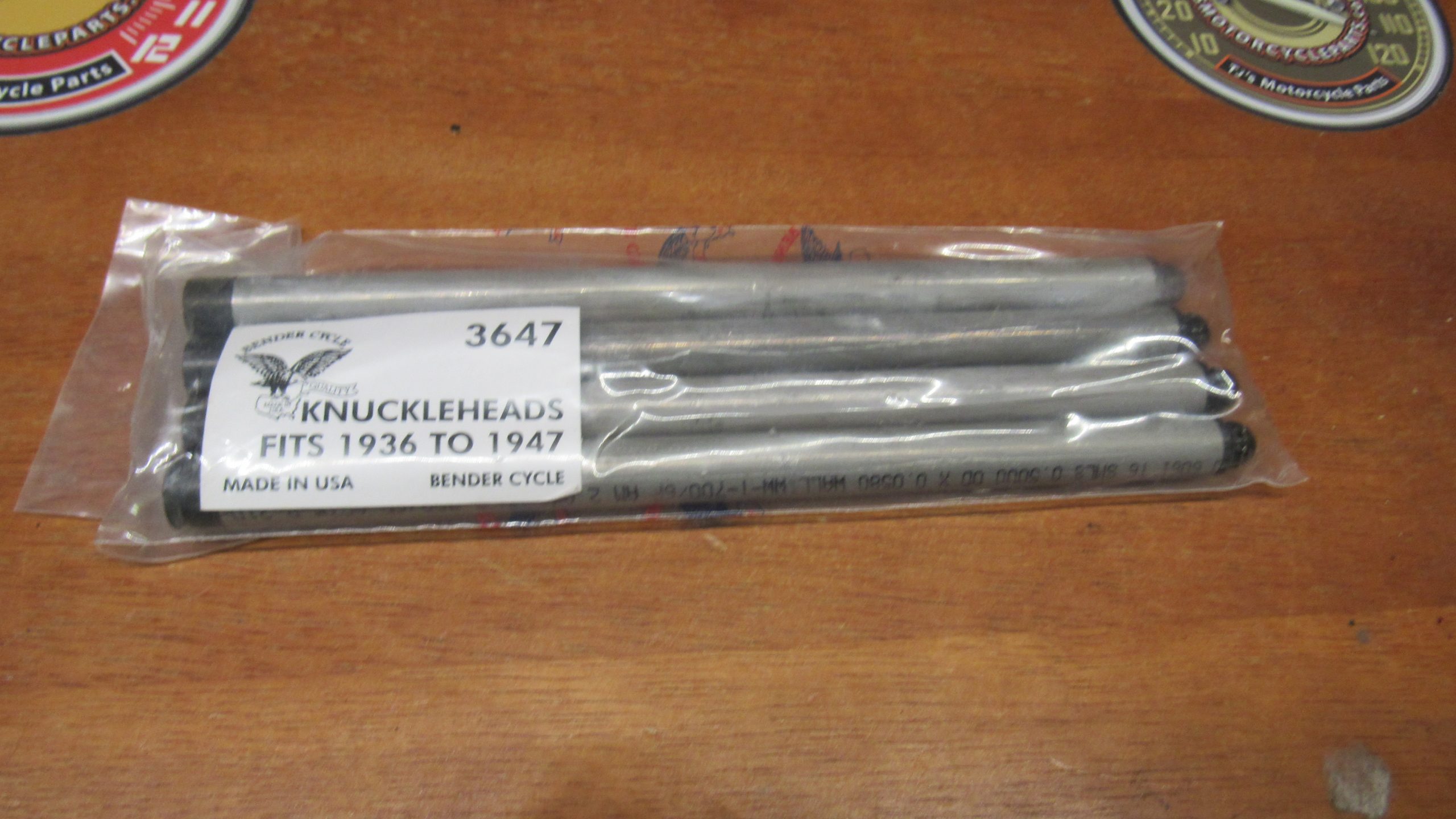 Harley Knucklehead Pushrods. 1936-47. P/N 17906-36 - Image 4