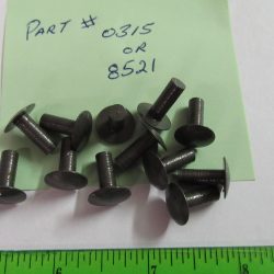 Harley VL,Knuckle,Pan,Shovel Fender To Brace Rivets 1930-79  P/N 8512 or Old # 0315