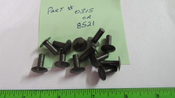 Harley VL,Knuckle,Pan,Shovel Fender To Brace Rivets 1930-79  P/N 8512 or Old # 0315