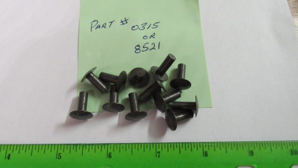 Harley VL,Knuckle,Pan,Shovel Fender To Brace Rivets 1930-79  P/N 8512 or Old # 0315 - Image 2