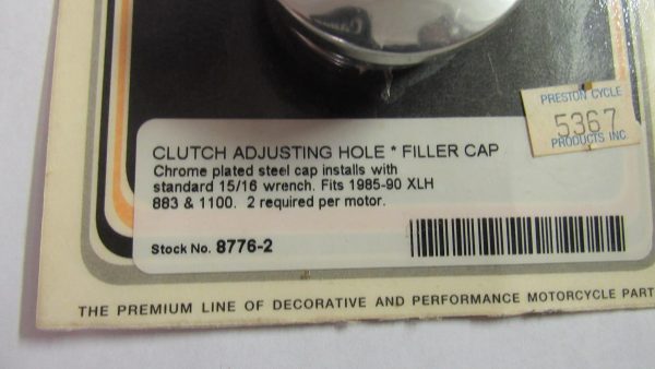 Harley Evo Sportster XLH Clutch Adjusting Hole Filler Plug. 1985-90 - Image 2