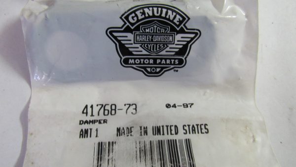 Genuine Harley Shovelhead Anti-Vibration Clip for Front Brake Caliper. 1973-78. P/N 41768-73 - Image 3