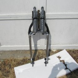 Harley 45 Flathead WL,WLA 18" Spring Fork Assembly. 1940-52.. P/N 45517-40