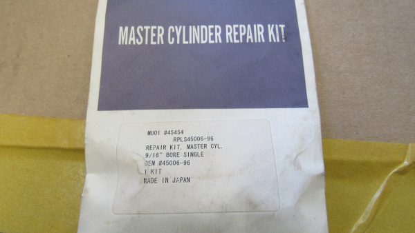 Harley Evolution, Twin cam, Sportster Handlebar Master Cylinder Rebuild Kit. *9/16" Bore. 1996-2011 P/N 45006-96 - Image 3