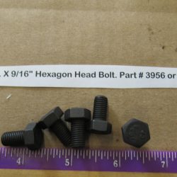Harley Knuckle,Flathead,Pan, PARKERIZED 5/16-24 N.F. X 9/16" Hexagon Head Bolt. Part # 3956 or Old # 064W