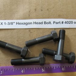 Harley Knuckle,Flathead,Pan, PARKERIZED 5/16-24 N.F. X 1-3/8" Hexagon Head Bolt. Part # 4020 or Old # 066B