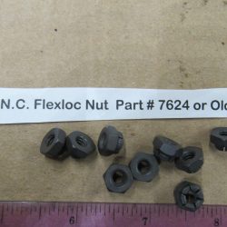 Parkerized 10-24 N.C. Flexloc Nut  Part # 7624 or Old # 0104F