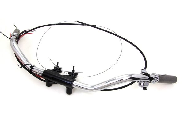 Harley Panhead FLH Two Piece Handlebar Assembly Kit. 1960-65