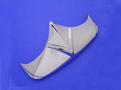 Harley Panhead, Shovelhead Chrome Rear Fender Tip. 1958-66. P/N 59887-59A - Image 2