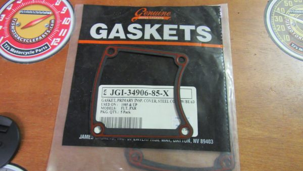 Harley Evolution, Twin Cam Primary Inspection Cover Gasket 1985-UP??*JAMES* P/N 34906-85-X