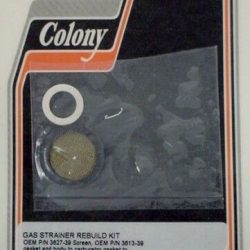 Harley Knucklehead, WL, Gas Strainer Rebuild Kit. 1939-41. P/N 3627-39