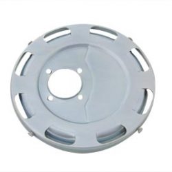 Harley Knucklehead, Flathead, Panhead J-Slot Air Cleaner Backing Plate *Zinc Plated*.1941-UP?? P/N 29020-41