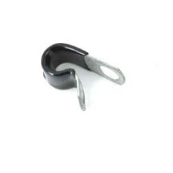 Harley Shovelhead,Sportster,Evo Vinyl Coated 1/4" Cable Clamp.