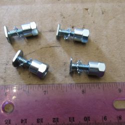 Harley Panhead, Shovelhead,Evo FLH Fender Trim Side Rail Tee Bolts. P/N 3561WA