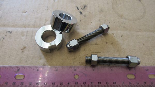 Harley Evolution Softail Rear Axle Adjusters. 1987-98 - Image 3