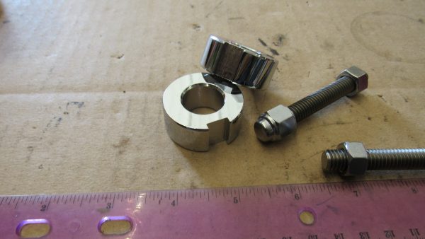Harley Evolution Softail Rear Axle Adjusters. 1987-98 - Image 2