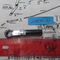 Harley Knucklehead, Panhead, Flathead Hand Shifter Rod End 1941-66. P/N 33870-51