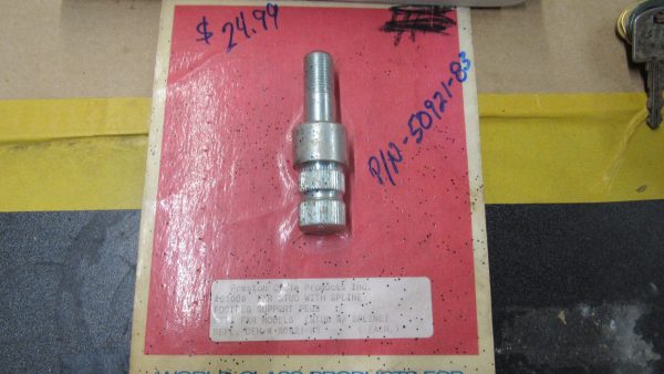Harley FXR Footpeg Arm Mount Stud with Spline. 1983-UP?? P/N 50921-83 - Image 3