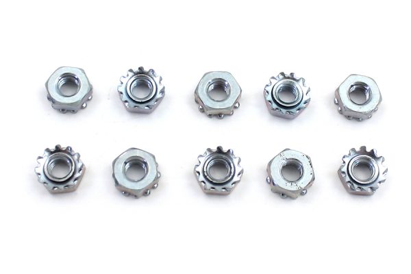 Harley Flathead,Knuckle, Panhead Generator Terminal Nut with Washer 1930-57. P/N 7634
