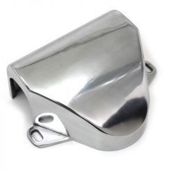 Harley Panhead,Shovelhead, Handlebar Clamp Polished Cowl Cover. 1960-79. P/N 56590-60