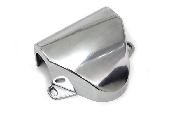 Harley Panhead,Shovelhead, Handlebar Clamp Polished Cowl Cover. 1960-79. P/N 56590-60
