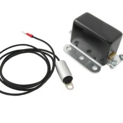 Harley Knuckle, Pan, Flathead Solid State 6 Volt Relay with Black Cover. *3 Brush Generators*