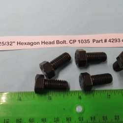 Harley Knuckle,Flathead,Pan, PARKERIZED  3/8-16 N.C. X 25/32" Hexagon Head Bolt. CP 1035  Part # 4293 or Old # 070