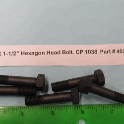 Harley Knuckle,Flathead,Pan, PARKERIZED 5/16-24 N.F. X 1-1/2" Hexagon Head Bolt. CP 1038  Part # 4036 or Old # 074A