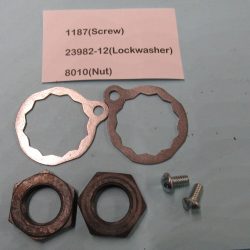 Harley 45 Flathead Crank Pin Nut & Lock Kit. 1929-73. P/N 23982-90