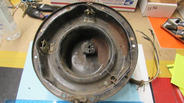 **USED**Harley Panhead Headlamp Body Mount Ring. "OEM" 1960-64. P/N 67710-60