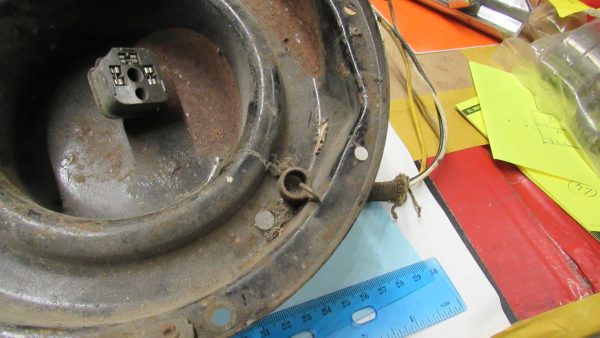 **USED**Harley Panhead Headlamp Body Mount Ring. "OEM" 1960-64. P/N 67710-60 - Image 9