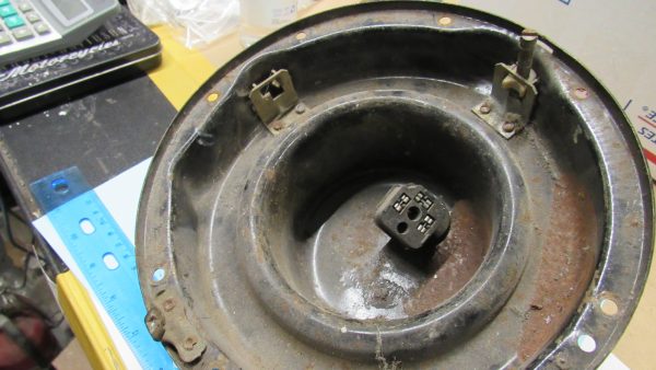 **USED**Harley Panhead Headlamp Body Mount Ring. "OEM" 1960-64. P/N 67710-60 - Image 8