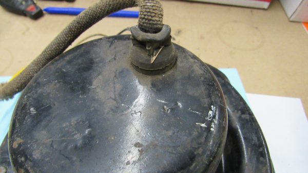 **USED**Harley Panhead Headlamp Body Mount Ring. "OEM" 1960-64. P/N 67710-60 - Image 3