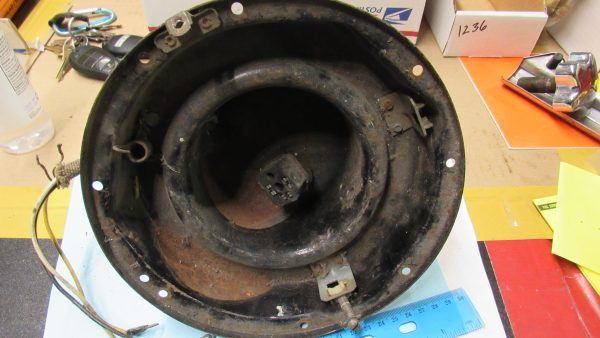 **USED**Harley Panhead Headlamp Body Mount Ring. "OEM" 1960-64. P/N 67710-60 - Image 2
