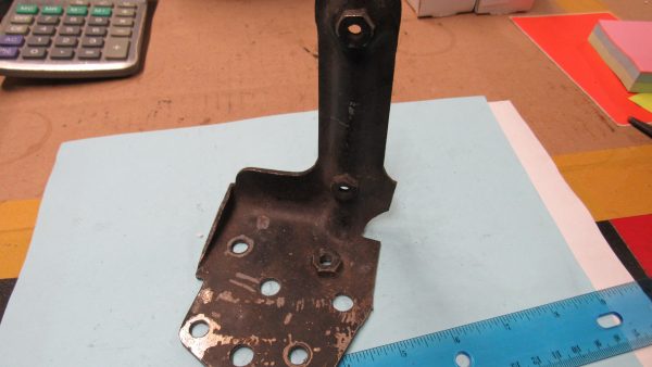 **USED** Harley Shovelhead Rectifier Regulator Bracket Mount. 1976-84. P/N 74533-75B - Image 2