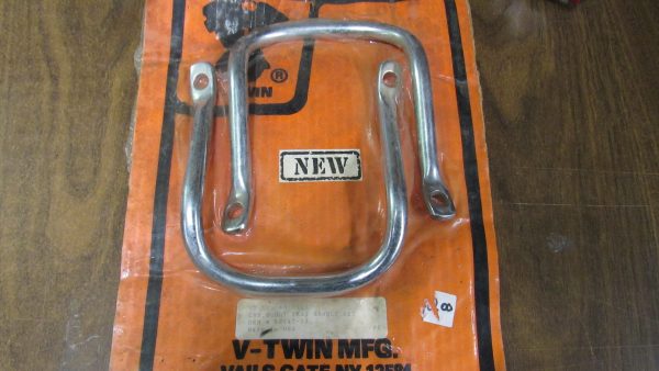 Harley Knucklehead, Flathead Chrome Buddy Seat Handle Set. 1933-52. P/N 52547-33 - Image 2