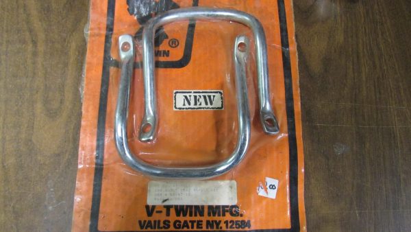 Harley Knucklehead, Flathead Chrome Buddy Seat Handle Set. 1933-52. P/N 52547-33