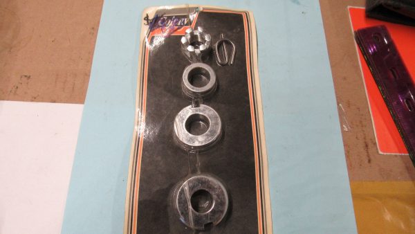 Harley Twin-Cam Softail Chrome Custom Rear Axle Nut & Spacer Kit. 2000-UP? - Image 3