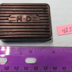 Harley Aermacchi SS Sprint Rear Brake Pedal Rubber. 1965-UP?? 42394-65P