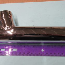 Harley, Knuckle, Pan Exhaust Header Y Pipe. *Custom Applications*  10" Long