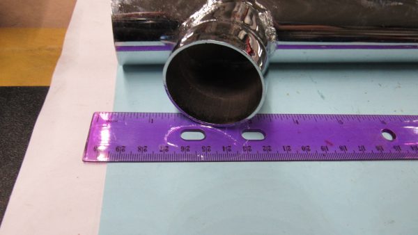 Harley, Knuckle, Pan Exhaust Header Y Pipe. *Custom Applications*  10" Long - Image 3