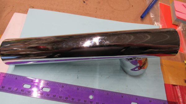 Harley, Knuckle, Pan Exhaust Header Y Pipe. *Custom Applications*  10" Long - Image 2