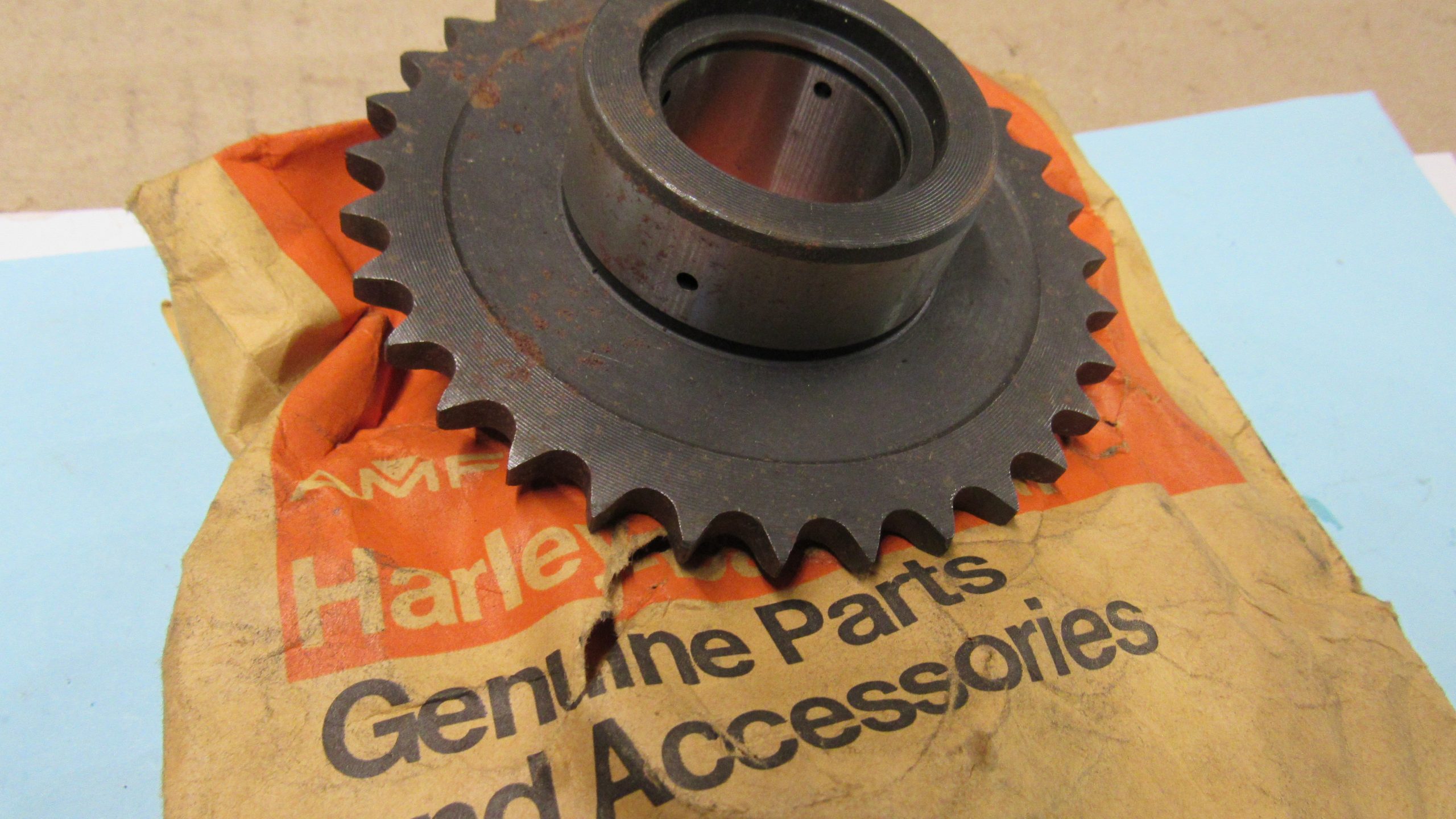 Harley Davidson Aermacchi Sprint Lower Starter Drive Gear **NOS** P/N 23854-73P - Image 6