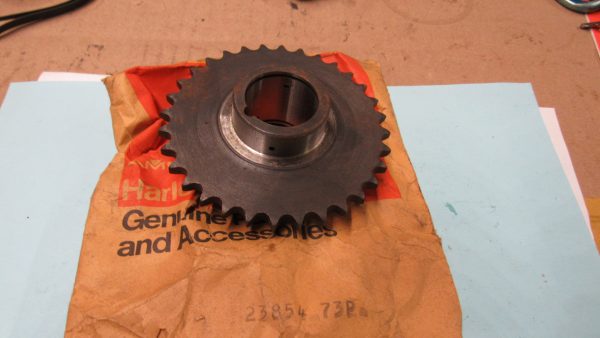 Harley Davidson Aermacchi Sprint Lower Starter Drive Gear **NOS** P/N 23854-73P - Image 3