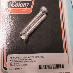 Harley VL Flathead Generator Screws. *CAD PLATED*1930-36. P/N 1523-30