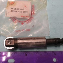 Harley Panhead Solid Type Tappet Assembly 1948-57 P/N 18492-48 *.005 Oversize**