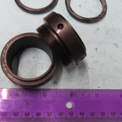 Harley Knucklehead, Panhead Intake Manifold Nipple O-Ring Conversion Kit with O-Rings 1940-54 *Steel*