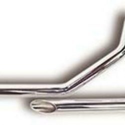 Harley Sportster Drag Pipes. 2" Dia. 1957-85. *Slash Cut Ends*